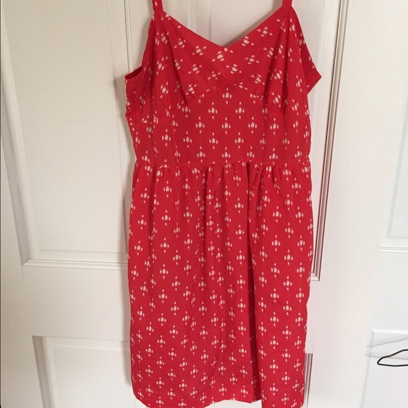 J crew ikat print dress