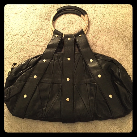 Diesel leather clutch