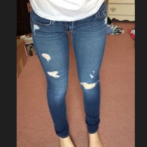 Hollister distressed jeans