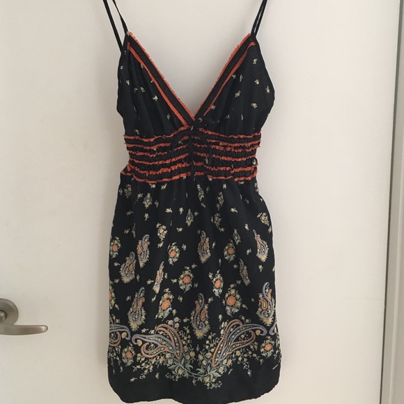 Paisley Spaghetti Strap tunic - Picture 2 of 4