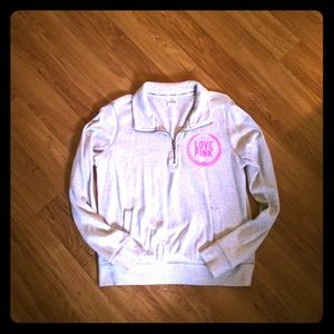 Victoria's Secret PINK Half Zip Hoodie