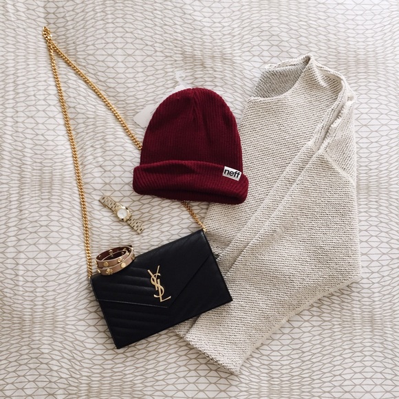 NWT Neff Maroon Beanie