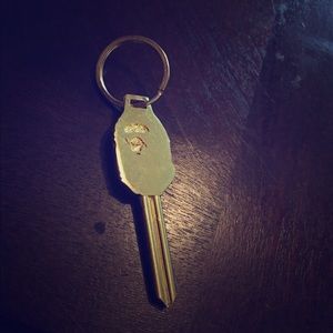 Gold Bathing ape neckless piece