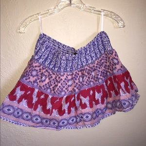 Multi colored skirt