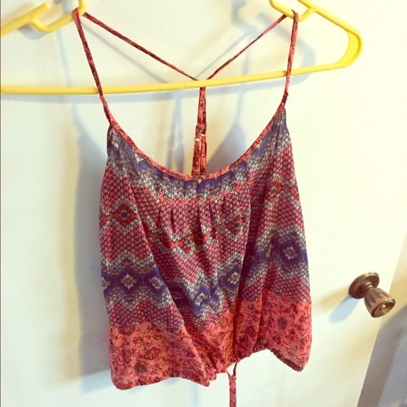 Patterned tank top