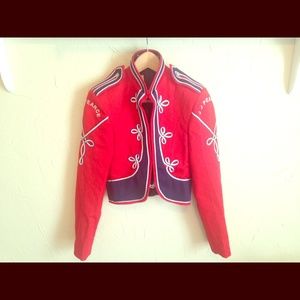 Vintage marching band jacket