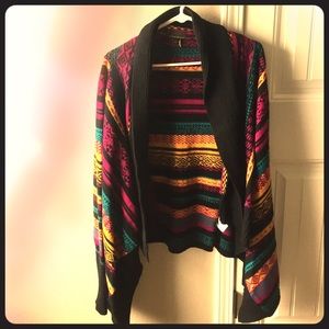 Buffalo jeans Aztec pattern cardigan
