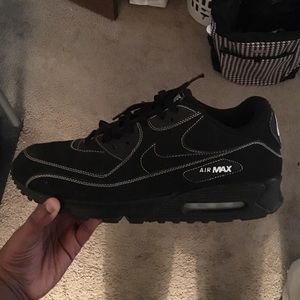 Men's Nike Size 13 All Black Airmax