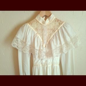 Vintage prairie hippie dress