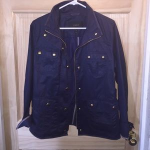 J.Crew Downtown Field Jacket Blue