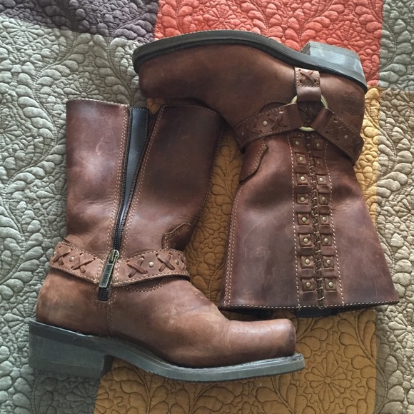 Harley boots.