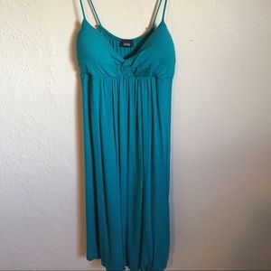 Turquoise dress