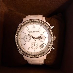 White Michael Kors watch!