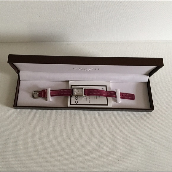 Very Pretty  Authentic Pink Coach Watch! - Picture 2 of 4