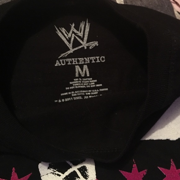 CM Punk  Wrestling Tee "RISE ABOVE CANCER" - Picture 2 of 3