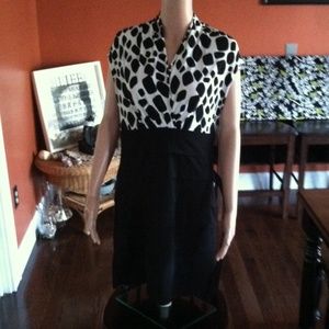 Black and White Dress