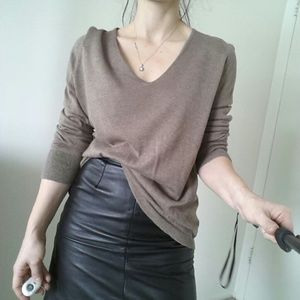 LIZ CLAIRBORNE SWEATER Taupe