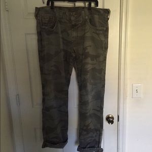True religion camo worn once