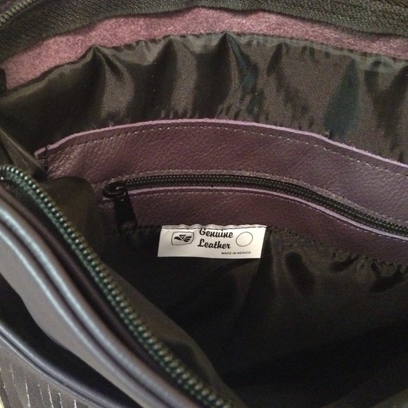 Genuine Leather Fringe Bag. Open to offers! ✨ - Picture 3 of 4