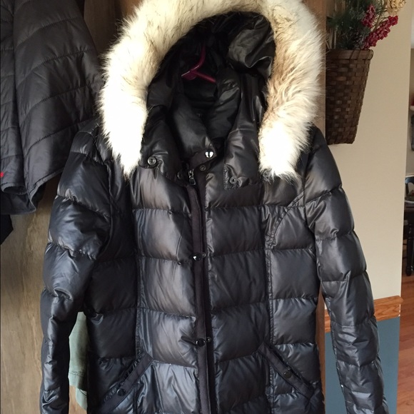 Black Down Coat