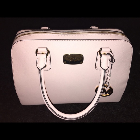 Michael Kors Large dome satchel light pink