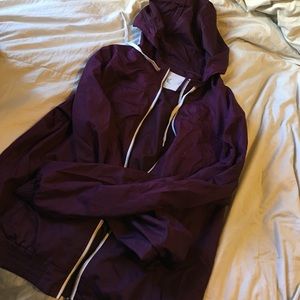 ❗️SOLD❗️Purple zip up jacket