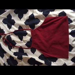 Red crop top from Tillys NEVER WORN W TAGS