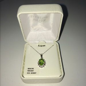 Peridot necklace
