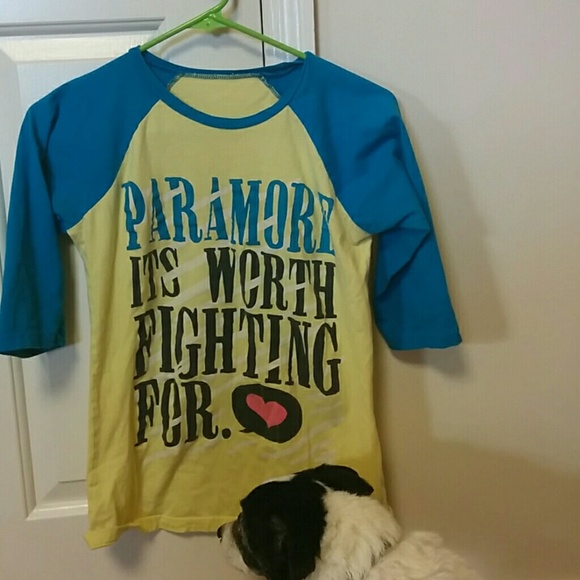 Paramore lyric shirt