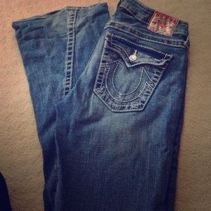 True Religion crystal jean