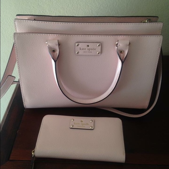 kate spade Handbags - Posypink Durham with matching posypink Neda wallet