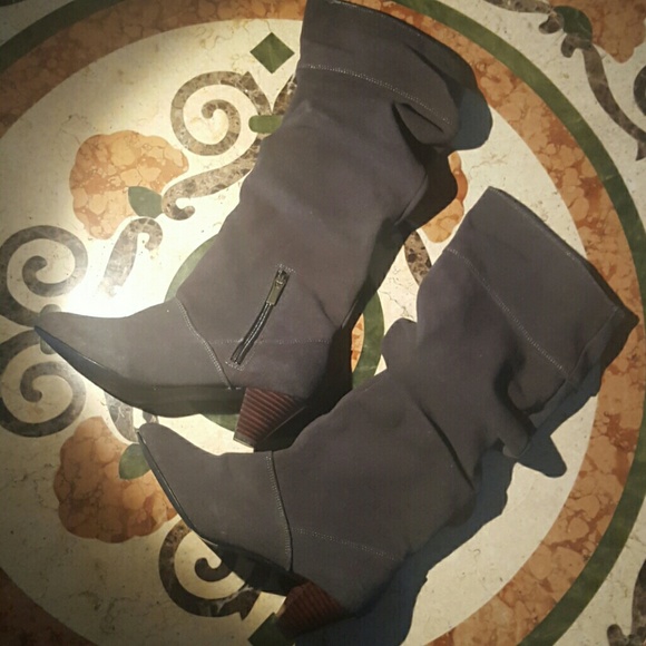 Colin Stewart gray boots - Picture 4 of 4