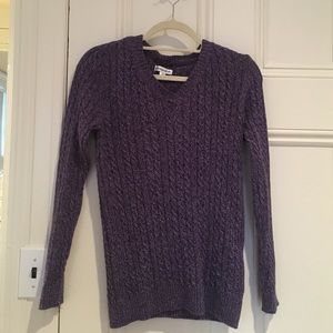 Purple sweater