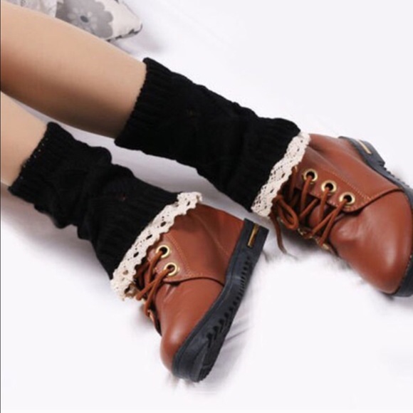 Black boot cuffs(NWT) - Picture 2 of 2