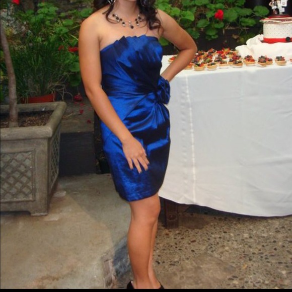 Navy blue dress Perfect for going to wedding - Picture 4 of 4