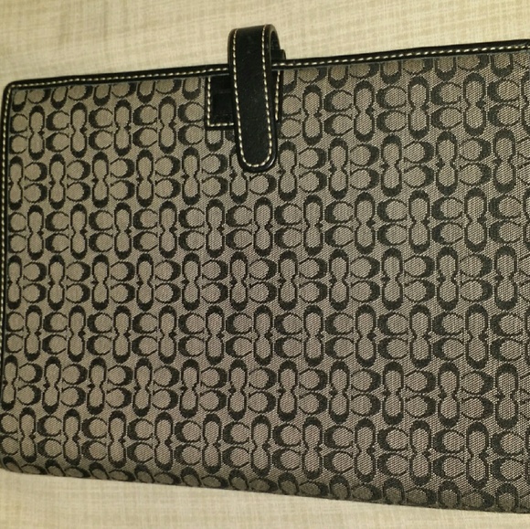 Coach planner cover