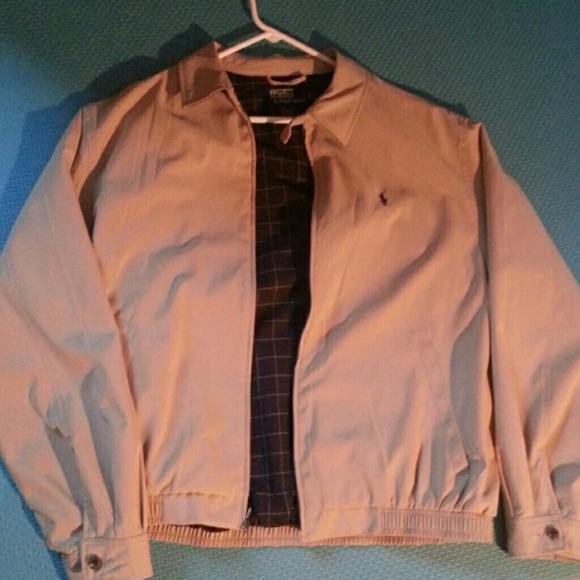 Mens Polo Jacket Windbreaker