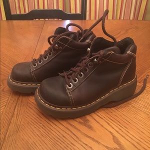 Dr Marten brown shoes size 3UK 5US like new