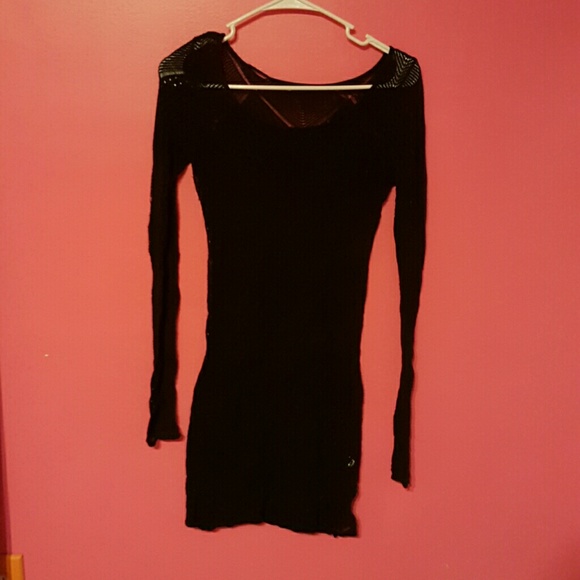 Knit mini dress