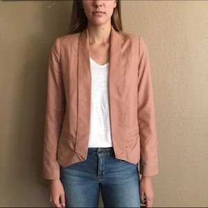 Blush Pink Blazer Jacket