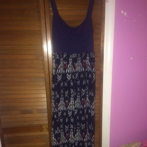 Tribal print Maxi dress