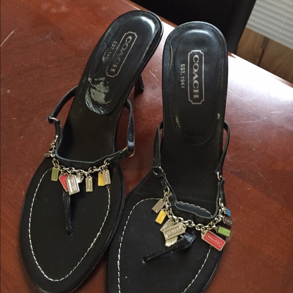 Coach kitten heels🎁🎁