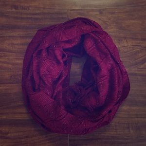 Iridescent infinity scarf
