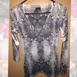 Daytrip snake print top