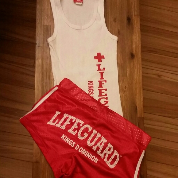 2-Piece Lifeguard Tank and Shorts