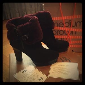 NWOT Ugg heels w come with original box and bag