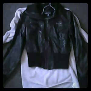 Leather jacket