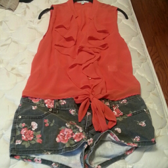 Floral Printed Shorts