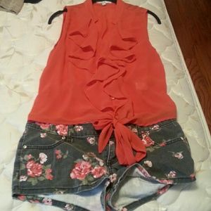 Floral Printed Shorts