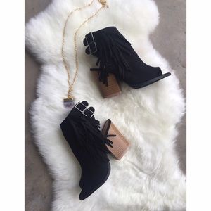 Fringe Booties